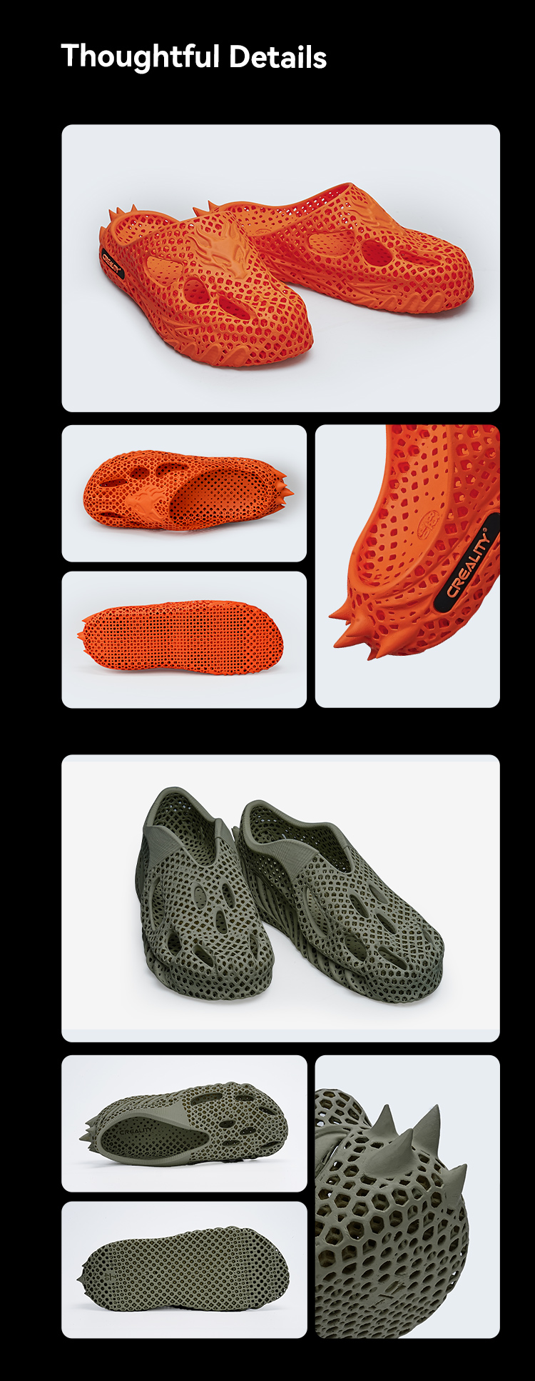 3d printed shoes Details